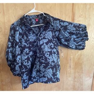 Vince Camuto Blue Blouse